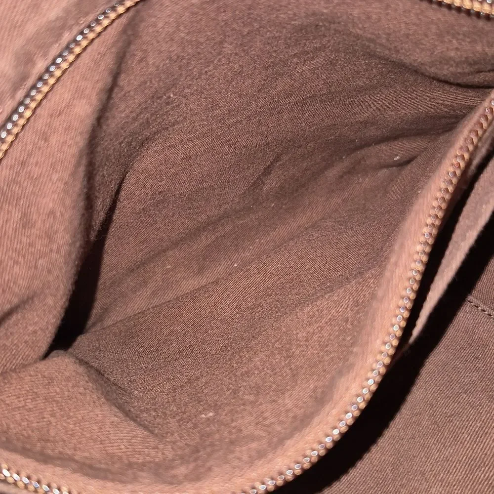 Frye Leather Side Pocket Hobo Cognac 34DB323